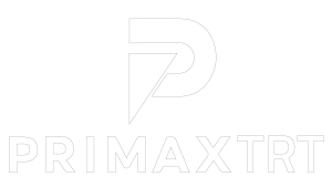 Primax TRT Logo White on Transparent